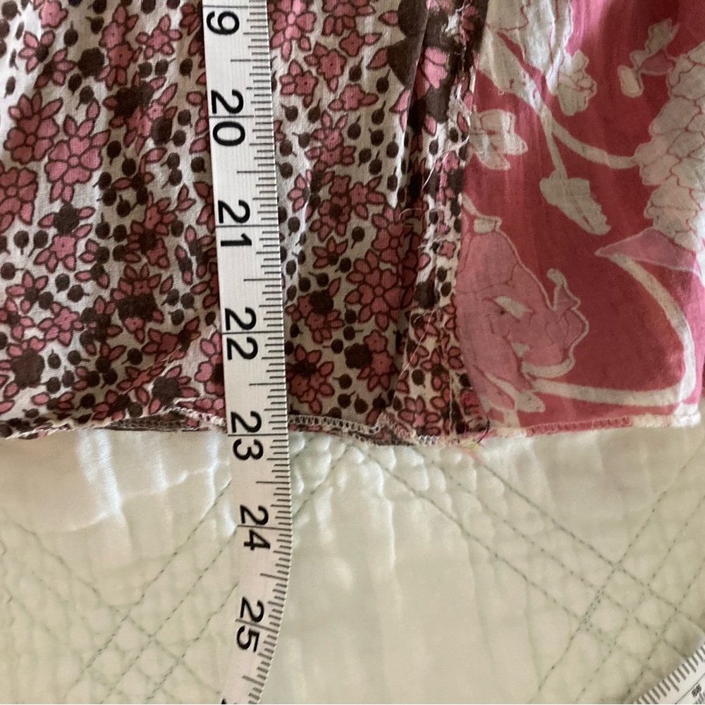 Tigerlily Multicolor Patchwork Maxi Skirt Vintage - image 6